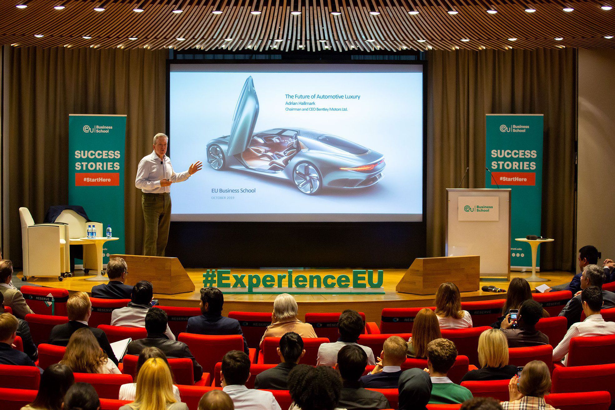 Sneak Peek: Adrian Hallmark CEO of Bentley Motors