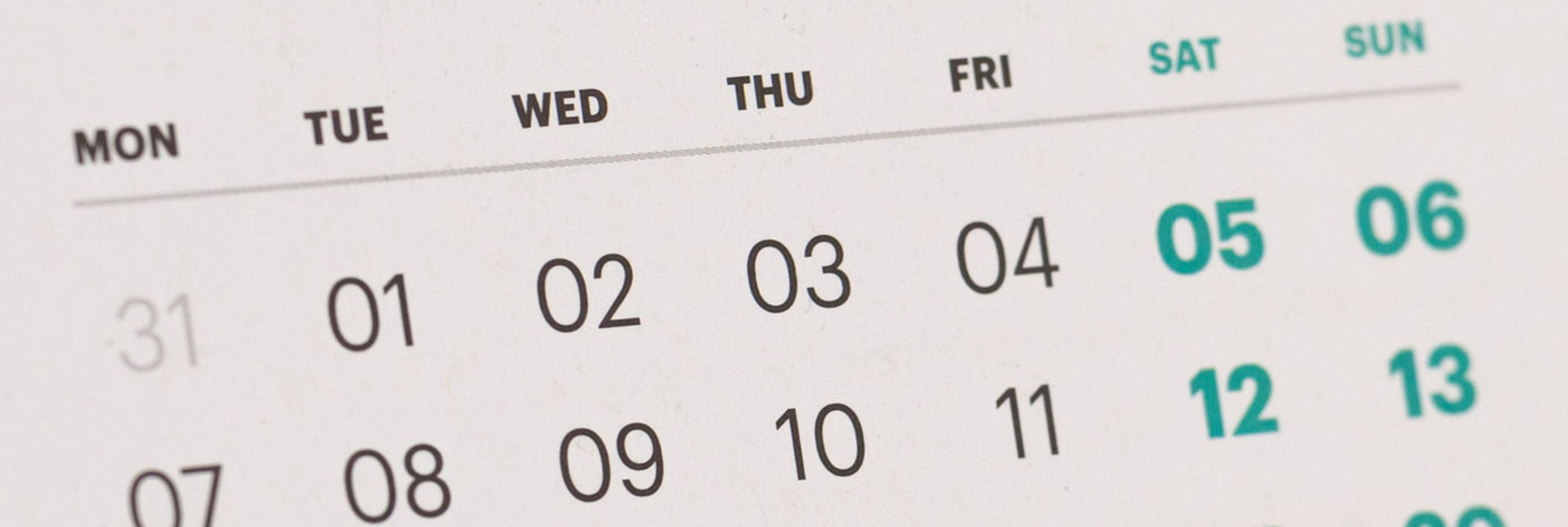 Academic Calendar